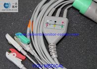 Nihon Kohden بیمارستان Faciltiy TEC-7621 Defibrillator Integrated Cable 3lead PN 98ME01AA014