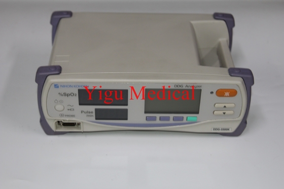 تجهیزات پزشکی NIHON KOHDEN PN:DDG-3300K اکسیمتر در شرایط عالی با 3 ماه گارانتی